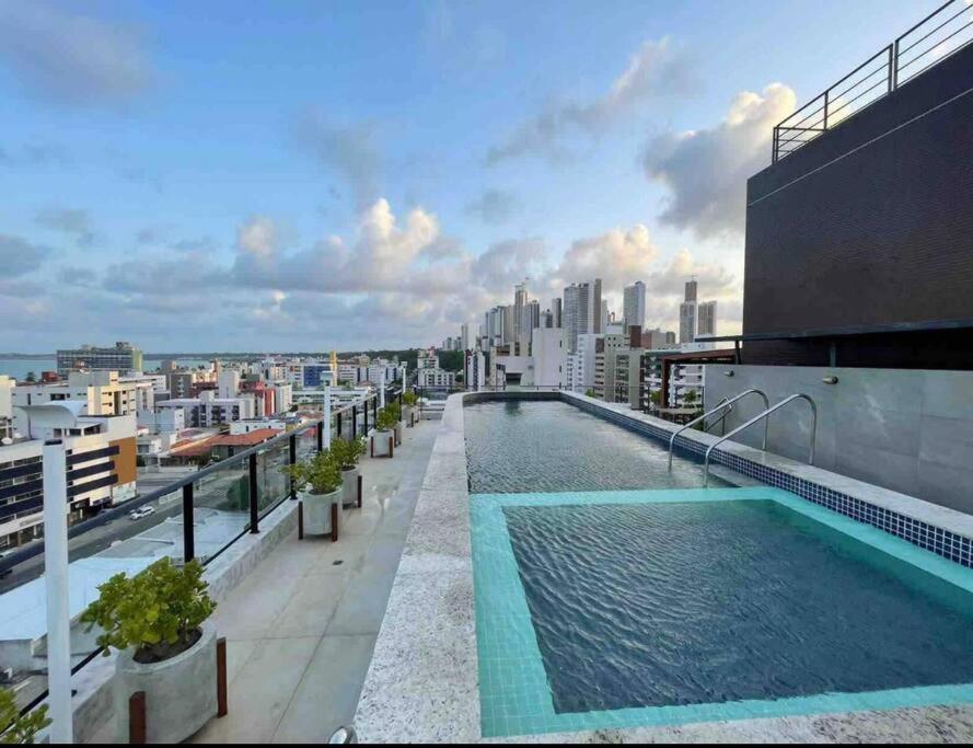 Lindo Apt Com Frente Para O Mar 3 Andar Cabo Branco João Pessoa Esterno foto